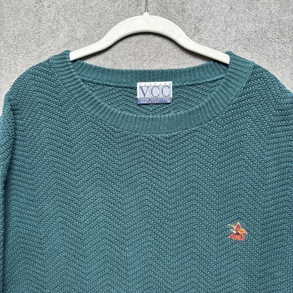 Vtg 80s Mens Budweiser Knit Grandpa Sweater M Anheuser Busch Logo‎ Embroidered - Picture 2 of 10